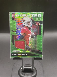 2024 Prizm Marvin Harrison Jr. Premier Jerseys Neon Green Pulsar RC #PJ-MHJ - Picture 1 of 2