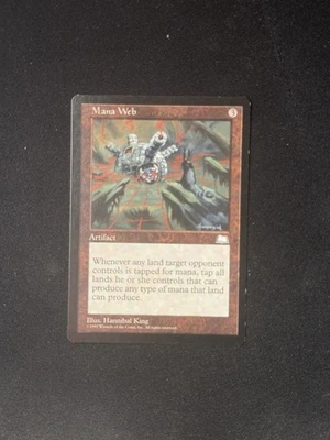 MTG Magic the Gathering Card Mana Web LP - Image 1 of 2