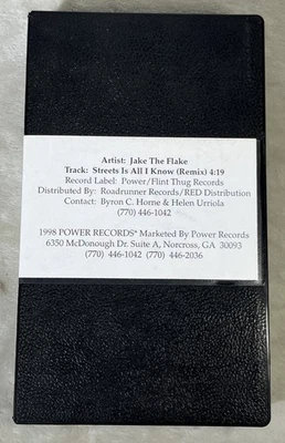 Jake The Flake Streets Is All I Know Remix Power RARE PROMO 1998 VHS - Bild 1 von 4