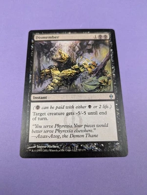 MTG Magic: New Phyrexia: Dismember #57/175 Uncommon - NM - Image 1 of 2