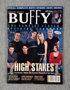 Cinescape Flipbook Magazine Buffy the Vampire & Angel Official Yearbook 2000 - Imagen 1 de 13