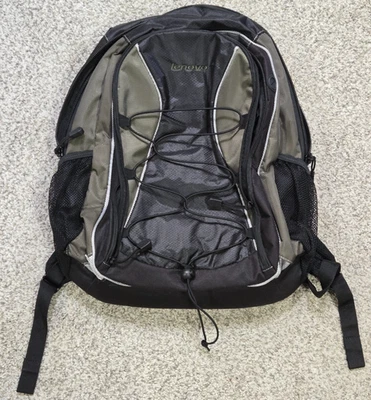 Lenovo Backpack Green Black Performance Padded Pockets Laptop Straps Lightweight - Image 1 of 4
