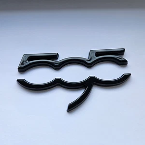 Conversione stemma cruscotto Fiat Abarth 500-595 - Nero lucido- Cover - Foto 1 di 2
