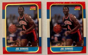 1996-97 Fleer Premier Ultra Decade JOE DUMARS #U-2 DETROIT PISTONS - Picture 1 of 5