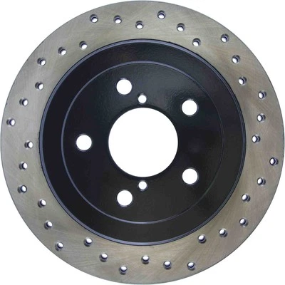 Rotor de freno de disco trasero izquierdo de repuesto para Subaru Legacy 1991-1994 (AWD) Foto 1 de 4