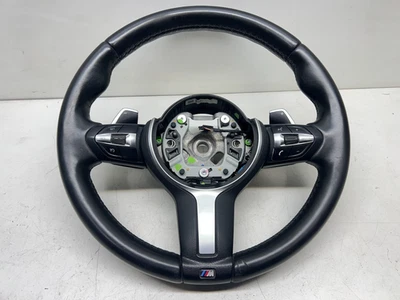 BMW F25 F26 F30 F20 X3 M-Paket Sport Lederlenkrad Lenkrad Schaltwippen 7847448 - Bild 1 von 4
