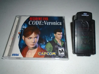 Resident Evil - CODE: Veronica with Jump Pak! ☆☆ Complete Sega Dreamcast game - Image 1 of 4