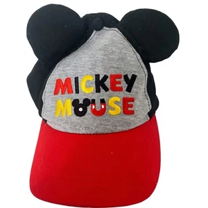 Mickey Mouse Disney Junior Ears Kids Adjustable Baseball Ball Cap Hat - Picture 1 of 9