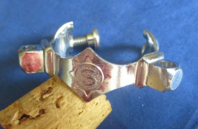 Pristine Simplex downtube cable housing stop clamp for bar end barcon shifters - Image 1 of 4