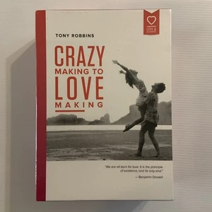 Crazy Making to Love Making - Tony Robbins (2 Audio CDs, 2 DVDs) 2016 New/sealed - Picture 1 of 5