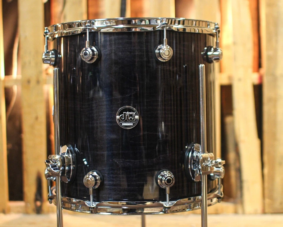 Tom de piso DW Performance Ebony Stain - 14x14 Foto 1 de 1