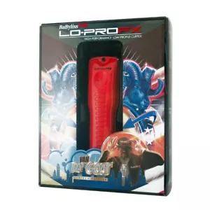 BabylissPRO Lo-Pro FX Clipper senza fili Influencer Nicole RED limitato FX825RI - Foto 1 di 1