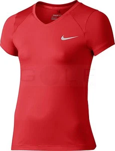 Nike Girls Greens Top Previous Season Red size S Small - junior golf shirt NWT - Picture 1 of 2