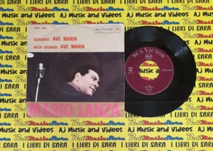 LP*45 7"MARIO LANZA Ave maria schubert Bach gounoud italy RCA VICTOR 45N-C 0005 - Foto 1 di 2