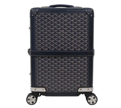 Equipaje maletero rodante Goyard azul marino lona bourget trolley PM Foto 1 de 4