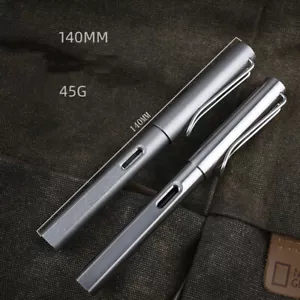 Titanium Alloy Collection Pen Writing Office Student Fountain Pen EDC Gift New - Picture 1 of 12