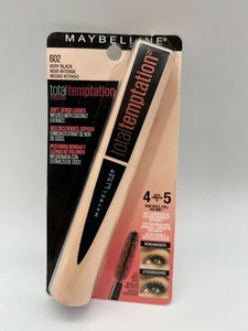 Maybelline Total Temptation Mascara 602 VERY BLACK Soft Dense Lashes - Picture 1 of 2