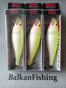 Rapala Super Shad Rap SSR-14/Lot of 3/14cm-45gr/ Color: SFC /Special / Rare - Picture 1 of 11