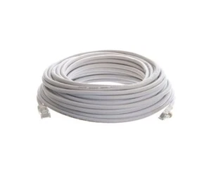 200FT 200 FT RJ45 CAT5 CAT 5 HIGH SPEED ETHERNET LAN NETWORK WHITE PATCH CABLE - Picture 1 of 2