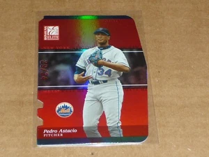 2003 Donruss Elite PEDRO ASTACIO STATUS RED DIE CUT METS /34 T1844 - Picture 1 of 1