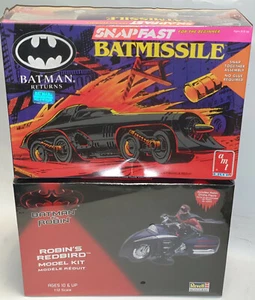 BATMAN RETURNS: KITS MODELO BATMISSILE & ROBIN'S REDBIRD DE REVELL / AMT/ERTL - Imagen 1 de 7