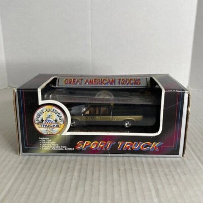 K-Line Great American Truck 1/43 Scale Chevy C1500 Black and Gold G1550-07 - Image 1 of 4