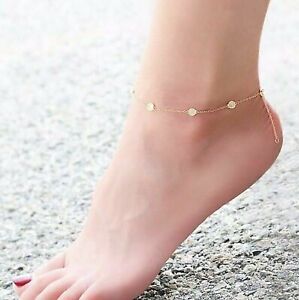 2Ct Round Cut Lab-Created Diamond Women's Beauty Anklet 14k Yellow Gold Finish