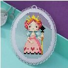 French Girls Kids Cross Stitch Kit Metal Bookmarks Needlework Embroidery Kit