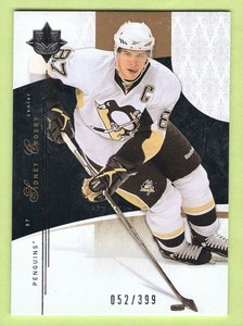 Sidney Crosby Penguins 2009-10 UD Ultimate Collection Hockey Card 052/399