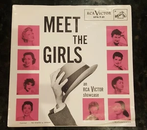 MEET THE GIRLS: AN RCA VICTOR SHOWCASE 45 rpm 7" EP w/ PICTURE SLEEVE Lena Horne - Picture 1 of 4