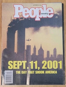 Vintage People Weekly September 24, 2001 Collectible Magazine 9/11 - Picture 1 of 7