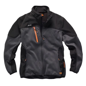 Scruffs Trade Tech Softshell Jacket, Elasticated Cuffs Comfortable Fit, WORKWEAR - Picture 1 of 8