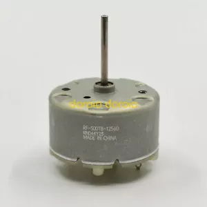 Mabuchi RF-500TB-12560 DC 6V-12V Micro Mini 32mm Round Electric Motor Long Shaft - Picture 1 of 4