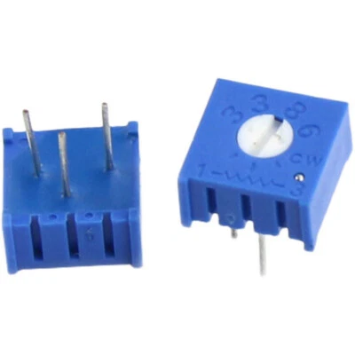 3386P 1K 2K 5K 10K 20K 50K 100K Variables Multiturn Potentiometer Trimmer Poti NEU - Bild 1 von 4