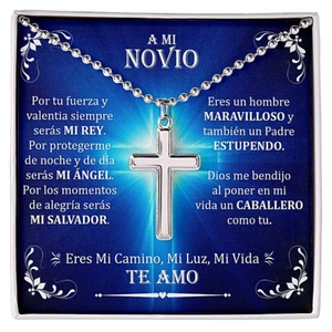 Regalo Para Novio Papa Cristiano Crucifijo Por Cumpleaños Dia del Padre Navidad - Imagen 1 de 15