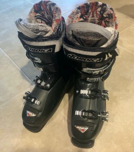 Nordica Hot Rod Ski Boots Full Shock Eraser FSE 260 . 265 Red Green Black 305mm - Picture 1 of 7