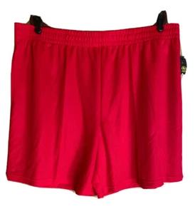Athletic Works Men's Moisture Wicking Red Active Shorts..Size 2XL(44-46) - Picture 1 of 5