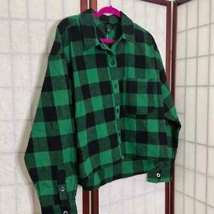 CAMICIA A QUADRI WILD FABLE TAGLIA XL nuova con etichetta - Foto 1 di 5