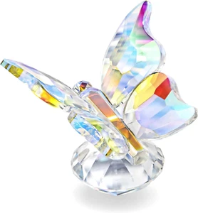 Colorful Crystal Butterfly Collection Figurines Glass Table Decor Paperweight - Picture 1 of 12