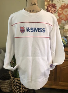 K-Swiss Sweatshirt Size Medium Crewneck - Picture 1 of 6