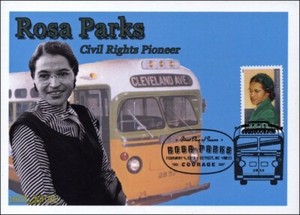 Sc. 4742 Rosa Parks Dragon Cards FDC (Detroit pictorial)
