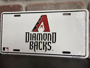 Arizona Diamondbacks MLB Metal Embossed License Plate 6 X 12 - Picture 1 of 3