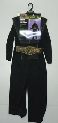 Disfraz de Halloween Ninja Negro Totally Ghoul Talla Única NUEVO Niño Niño Niño Foto 1 de 2