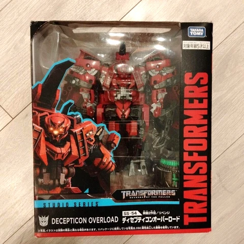 Takara Tomy Transformer Studio Series SS-54 Decepticon Overload Action Figure Cover