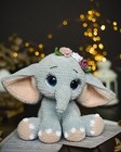 Crochet elephant | Elephant amigurumi | Plush elephant | Self made