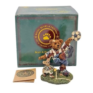 Boyds Bears #227307 Rocky Bruin... Score, Score, Score Vintage - Foto 1 di 4
