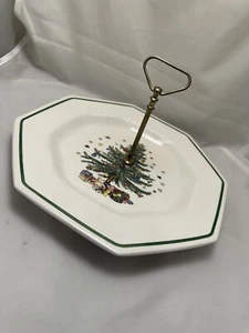 Nikko Classic Collection Christmastime Serving Tray  10 3/4" Spode Style *D12 - Picture 1 of 7