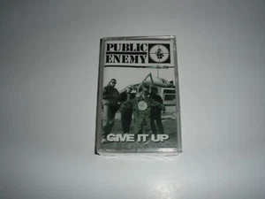 Public Enemy-Sealed Maxi-Cassette-Give it Up (Def Jam) - Picture 1 of 2