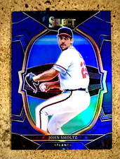 2023 Panini Select Baseball Concourse Blue Prizm John Smoltz #74 Atlanta Braves