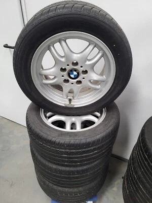 BMW E36 E46 Z3 Z4 Alufelgen 1182760 Doppelspeichen Felge 7J x 16 Zoll ABHOLUNG - Bild 1 von 3